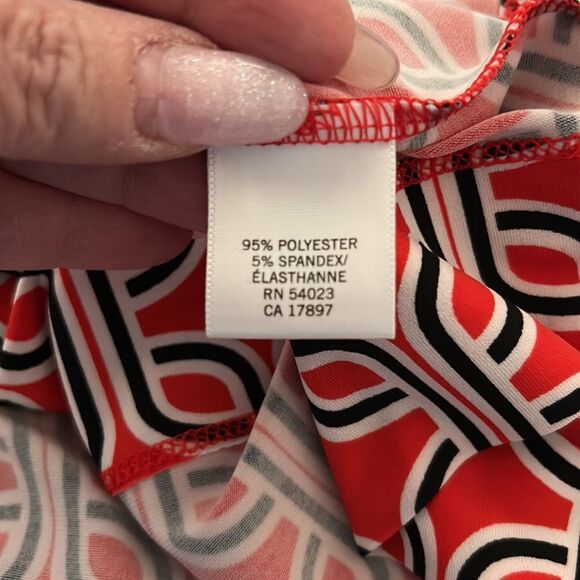 Banana Republic Geo Print Dress - Picture 5 of 5